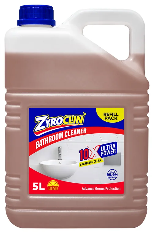 Zyroclin ZYROCLIN BATHROOM CLEANER 5 litre refill pack can