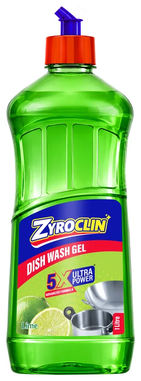 Zyroclin ZYROCLIN DISH WASH GEL 1 Ltr pack