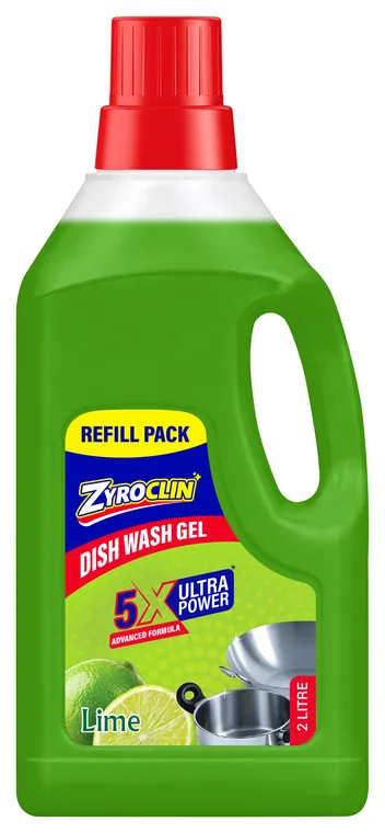 Zyroclin ZYROCLIN DISH WASH GEL 2 Ltr pack