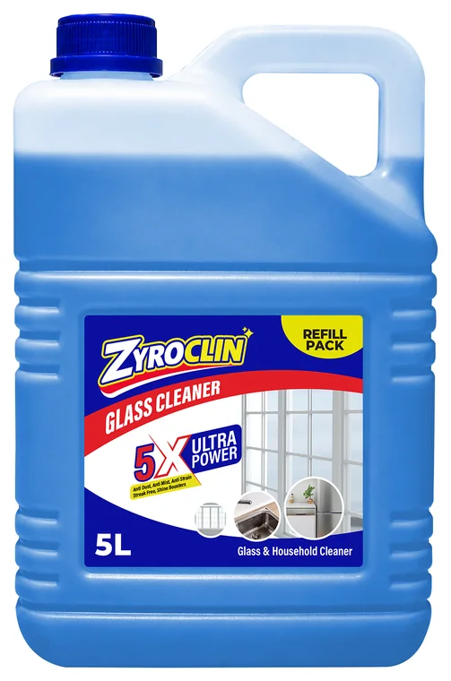 Zyroclin ZYROCLIN GLASS CLEANER 5 litre refill pack can