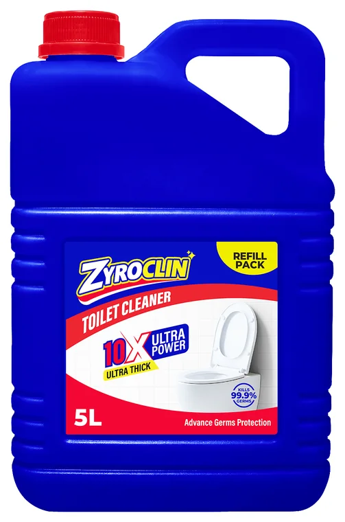 Zyroclin ZYROCLIN TOILET CLEANER 5 litre refill pack can